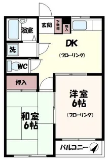 メイプルハイム【2階】の間取り