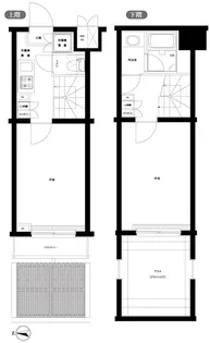 ルーブル早稲田六番館の間取り