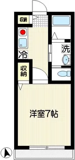 セゾンガーデン【1階】の間取り