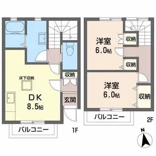 エスペランスの間取り