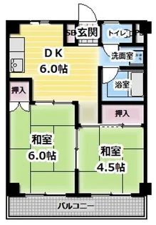 TDUビル【4階】の間取り