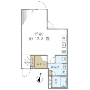 FARE代々木【4階】の間取り