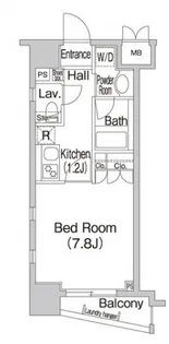 コンフォリア池尻【6階】の間取り