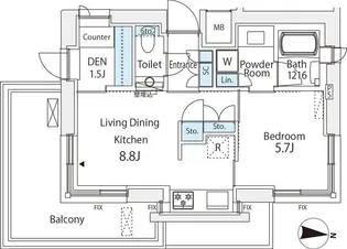 番町會所【2階】の間取り