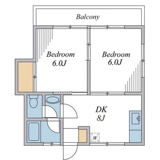 コーポHIRO【2階】の間取り