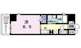 ラ プレミア ビラージュ【3階】の間取り