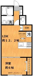 ハル【1階】の間取り