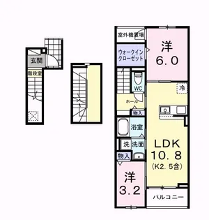 ルシアン【3階】の間取り
