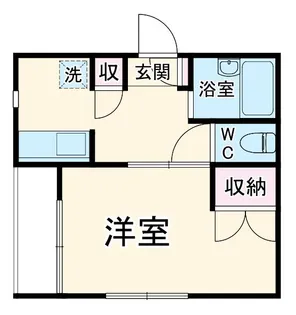 シャトレストンリバーI【1階】の間取り