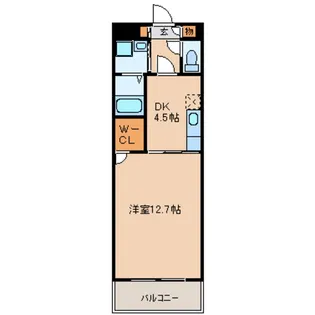 ウィングロード上北台【6階】の間取り