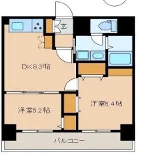 ニューライフ千駄木弐番館【3階】の間取り