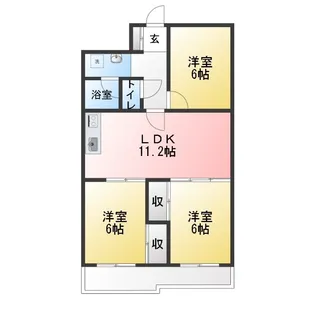 小林ビル【3階】の間取り