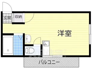 メゾンケイ【4階】の間取り