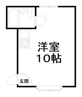 スクエア藤ノ森【4階】の間取り