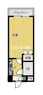 スカイコート草加【3階】の間取り