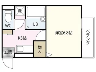 アイビル【3階】の間取り