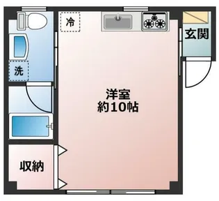 ソラ廣谷【2階】の間取り