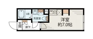 S-Terrace 元住吉【1階】の間取り