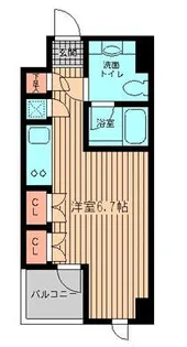 プレミアステージ三田慶大前【3階】の間取り