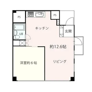 k2 ビル【4階】の間取り