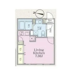 GRAN PASEO 明大前II【1階】の間取り