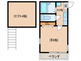 アイランドコロニー【2階】の間取り