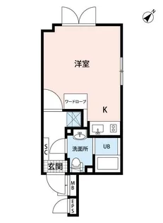 LAPIS大井町II【3階】の間取り