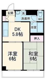 VIVACE東寺尾【3階】の間取り