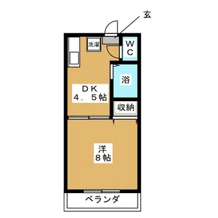 ル・パレミサ【2階】の間取り