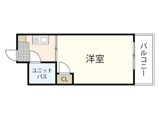 Lafort honkawa(旧横田ビル)【5階】の間取り