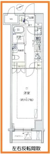 フィース水天宮前【2階】の間取り
