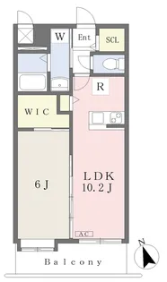 primavera【8階】の間取り