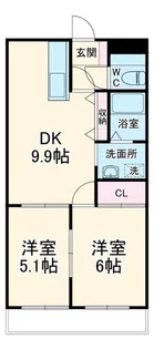 ベル・グラース【2階】の間取り