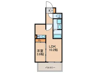 TASUKI PLAN 井相田【2階】の間取り