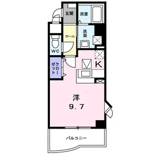 メゾン エトワールI【1階】の間取り