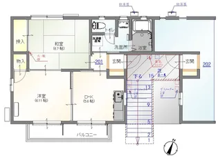 サクラパレス C【2階】の間取り