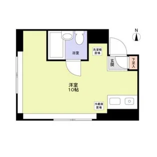 レイクサイド湯島【1階】の間取り