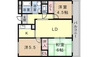 ラド・デル・リオ【5階】の間取り