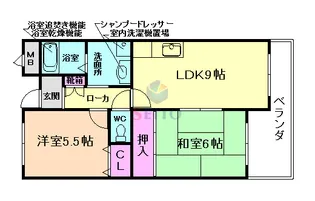 メゾン・ド・プラス豊中【4階】の間取り