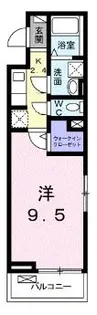 カトルセゾン【2階】の間取り