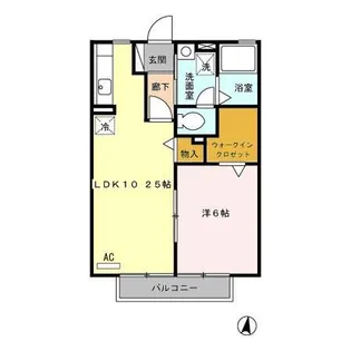 イースター【2階】の間取り