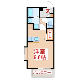Cross【3階】の間取り