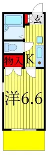チェスナッツヒル【1階】の間取り