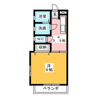 ルーチェ【1階】の間取り