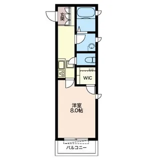 フローラ新松戸C【1階】の間取り