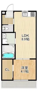 MODERN PALAZZO グランM【3階】の間取り
