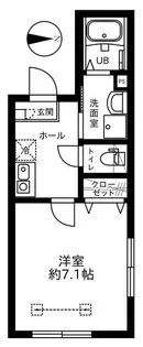 ランロウド池上【2階】の間取り