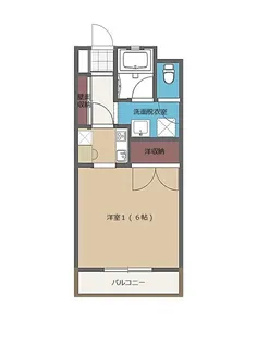ユースハイムくまなん【3階】の間取り