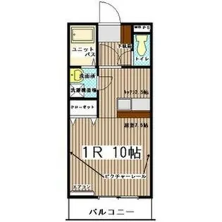 TKレジデンス栄【2階】の間取り