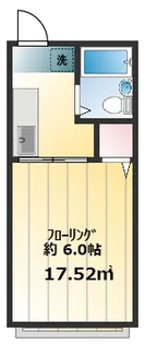 シティハイム レスポワール【2階】の間取り